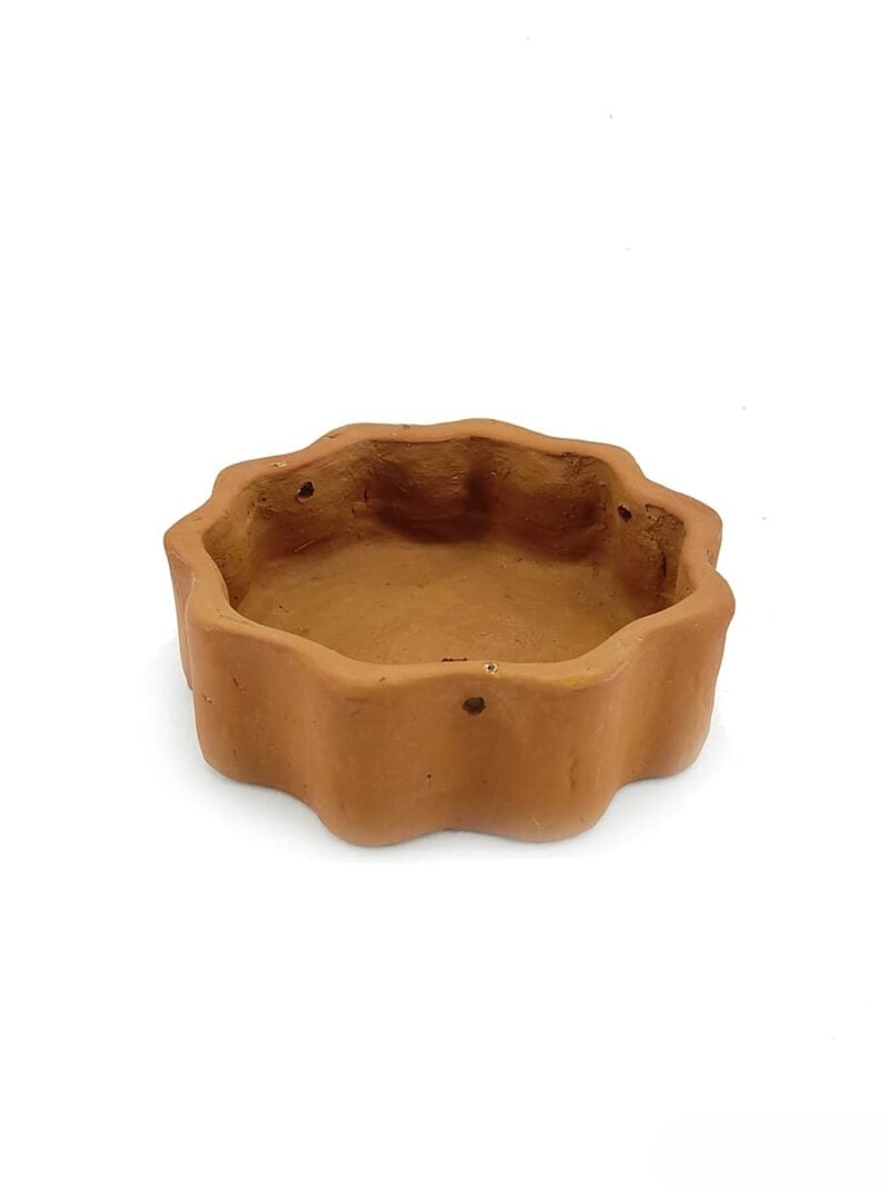 Terracotta Round Shape Hanging Curvy Planter #16712 3X4 Product Peppyflora 01 A Moz
