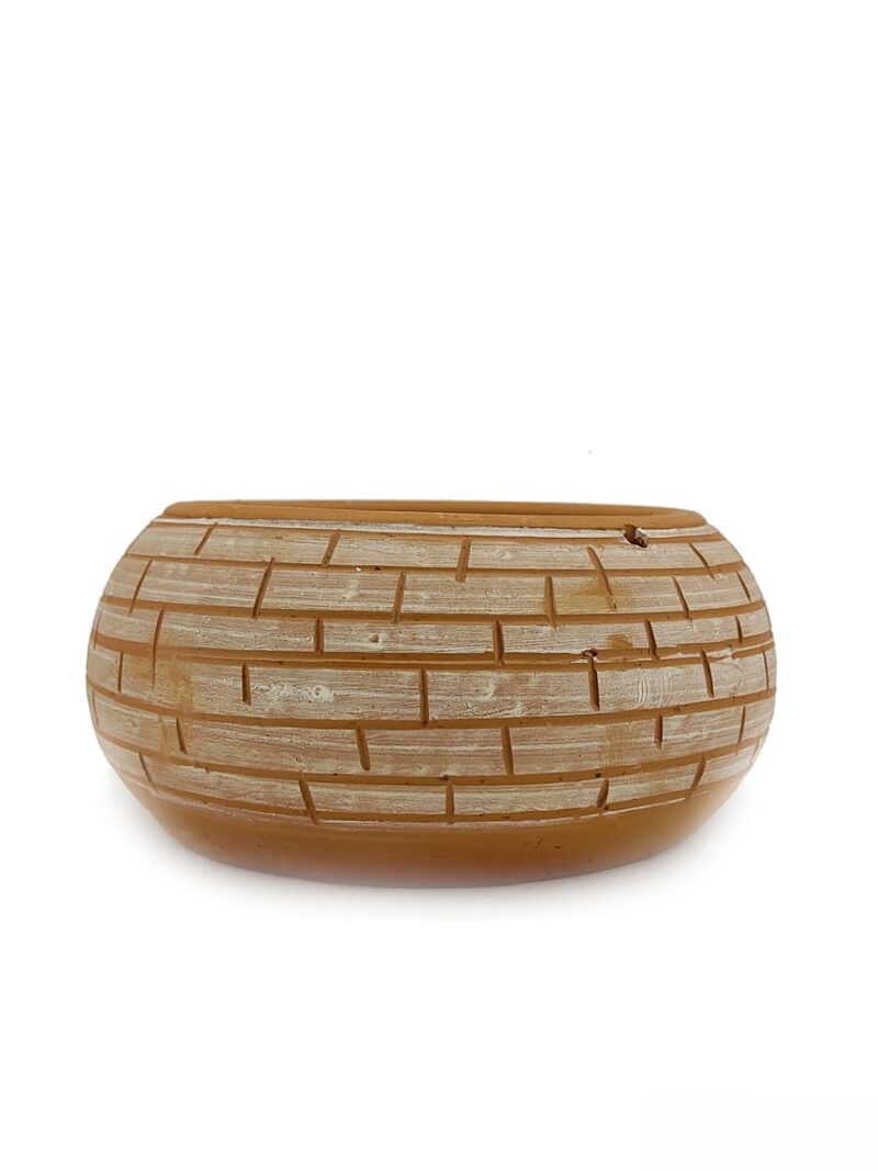 Terracotta-Round-Shape-Stylish-Hanging-Pot-#16810-3X4-Product-Peppyflora-01-A-Moz