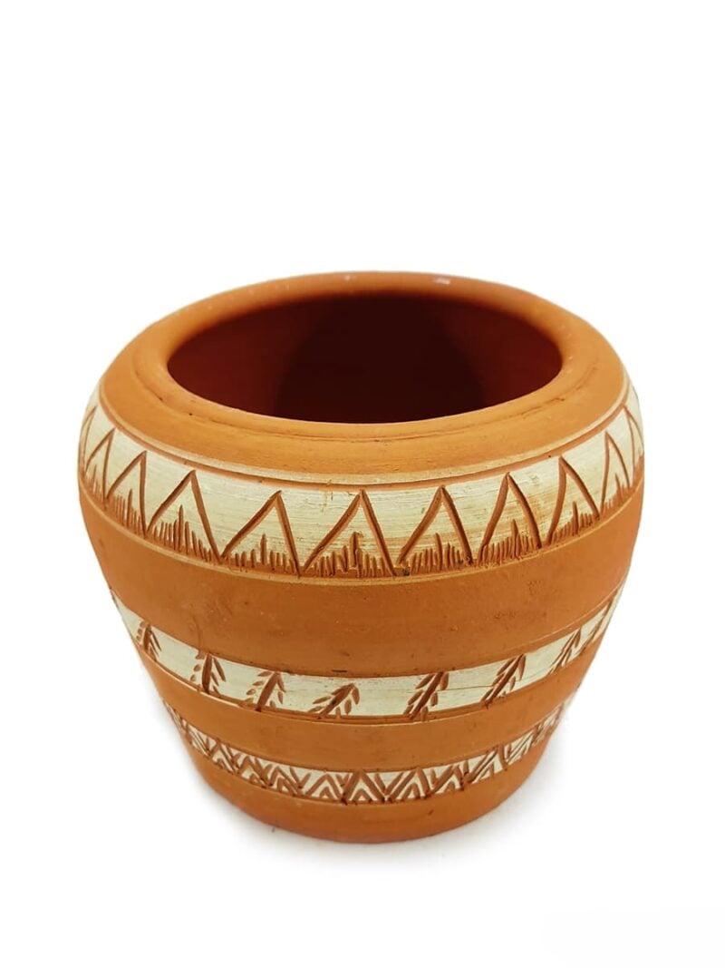 Terracotta Vase Shape Stylish Pot #16819 3X4 Product Peppyflora 01 B Moz